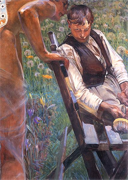 Malarczyk i jego Muza(Podszepty)